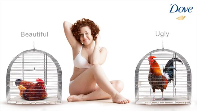 Illustration for article titled 5 Dove Commercials That Lean Pretty Heavily On Biting The Head Off A Live Rooster As A Symbol Of Female Empowerment